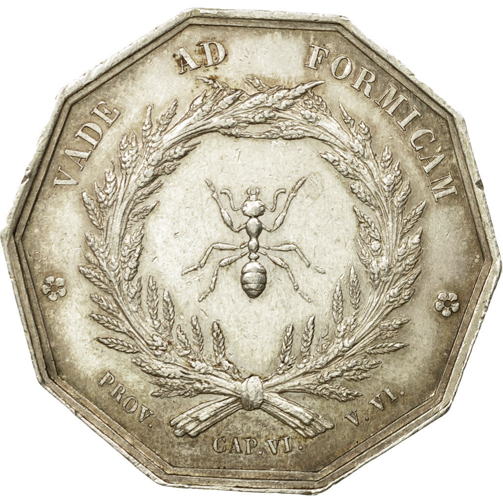 Frankreich, Token, Caisse d'Epargne et de Prévoyance de Lyon, 1822, Barre, VZ