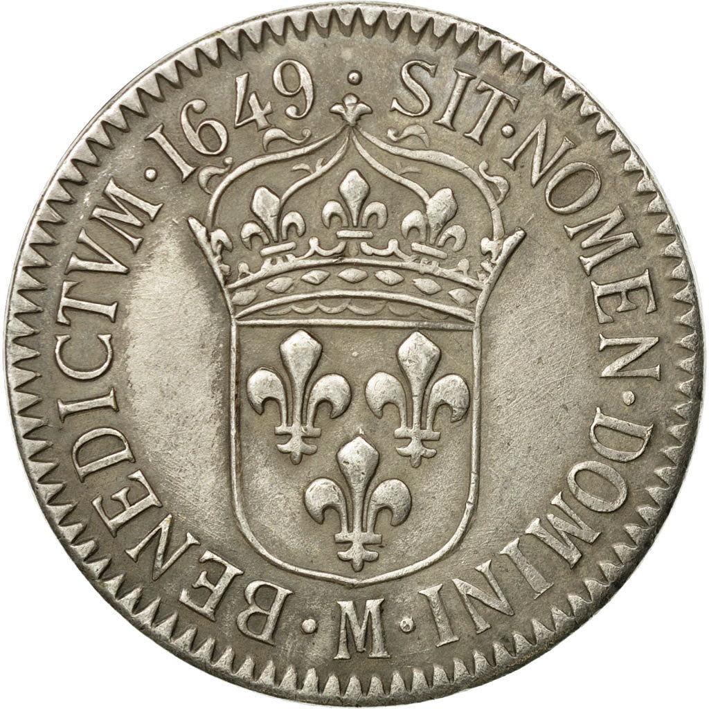France, Token, Ecu de France, Chenevières-sur-Marne, MS(60-62), Copper Plated