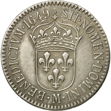 France, Token, Ecu de France, Chenevières-sur-Marne, MS(60-62), Copper Plated