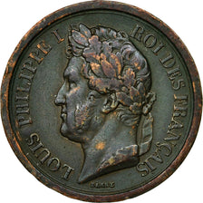 France, Token, Villes et Noblesse, Duc d'Orléans, Ille de France, 1842, Barre