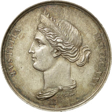 France, Jeton, Droit et Justice, Le Droit, 1830, Tiolier, SUP, Argent