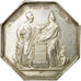 France, Token, Banque de France, An VIII, Dumarest, AU(55-58), Silver