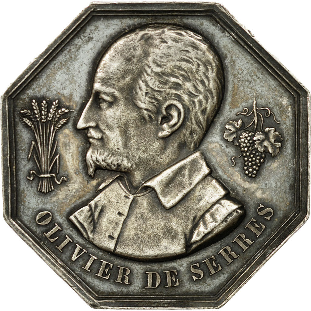 France, Token, Société d'Agriculture Hérault, Olivier de Serres, MS(60-62)