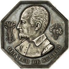 France, Token, Société d'Agriculture Hérault, Olivier de Serres, MS(60-62)