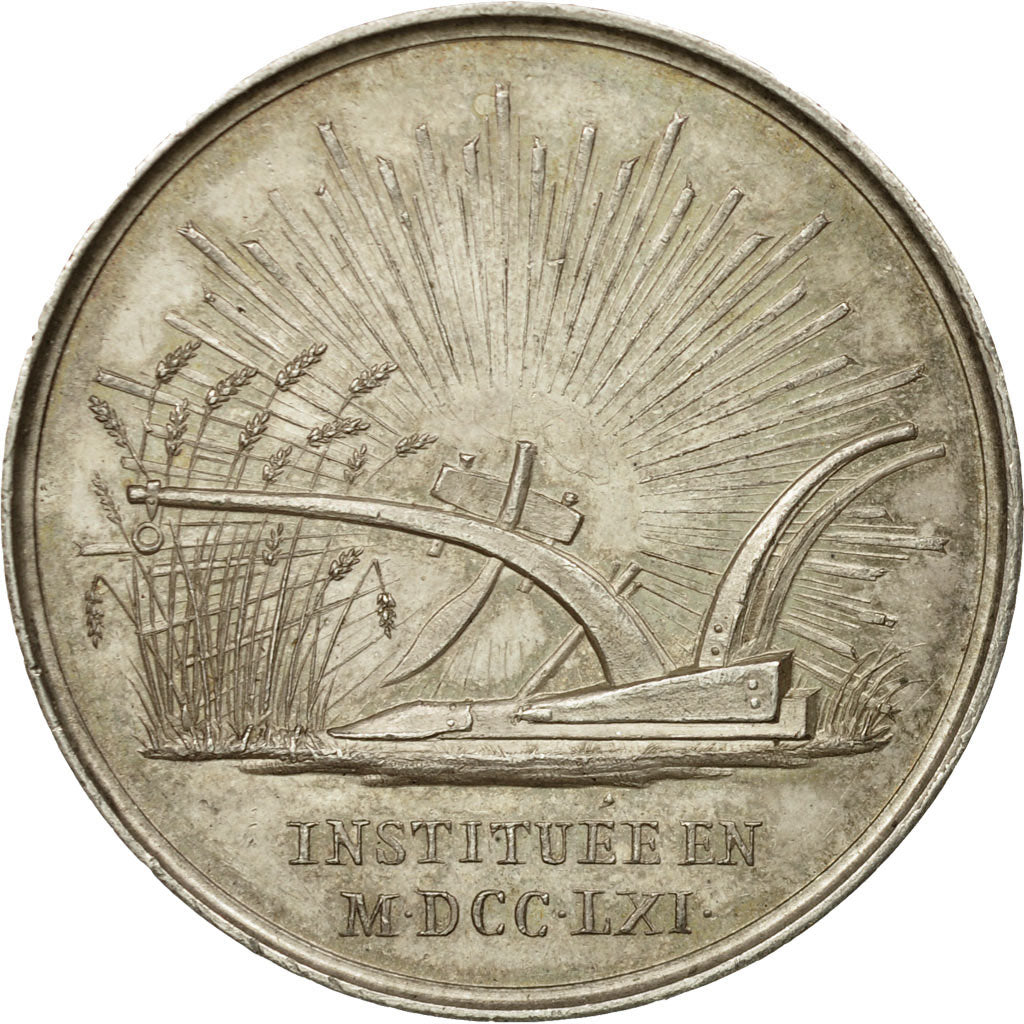 France, Jeton, Société d'Agriculture, d'Histoire Naturelle de Lyon, 1821