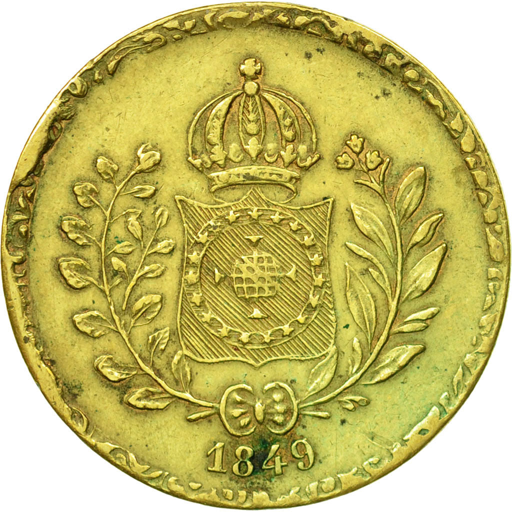 Brésil, Jeton, Pedro II, Empereur, Thérésa Christina Maria, Impératrice