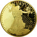 France, Médaille, Reproduction Twenty Dollars Liberty, 2014, FDC, Copper Gilt