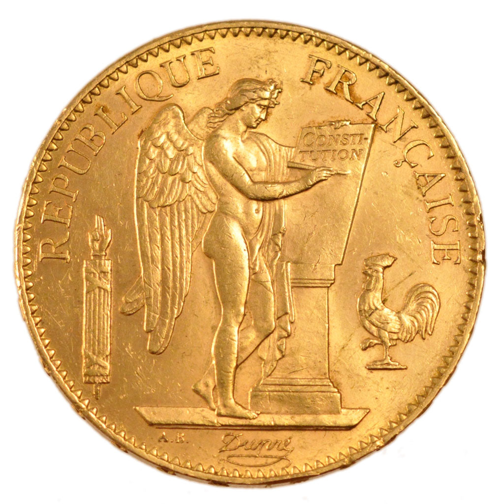 FRANCE, Génie, 100 Francs, 1903, Paris, AU(55-58), Gold, Gadoury #1137, 32.20