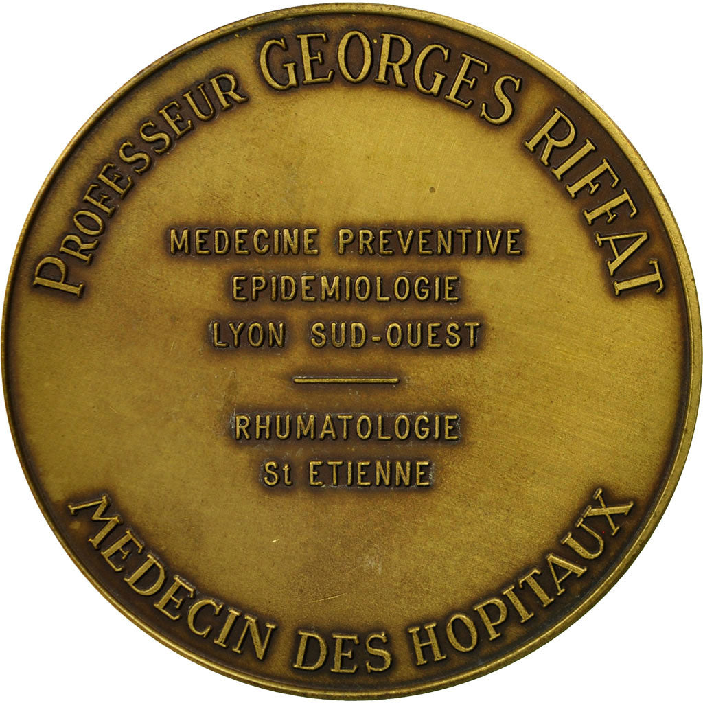 Frankreich, Medaille, Médecine, Professeur Georges Riffat, 1991, Penin, VZ+