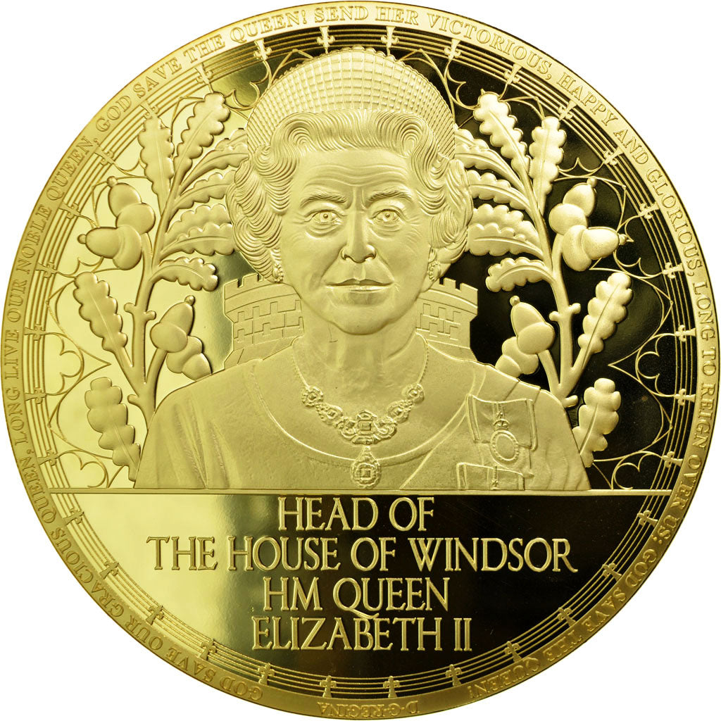 United Kingdom , Medal, Queen Elisabeth II, House of Windsor, 2016, MS(65-70)