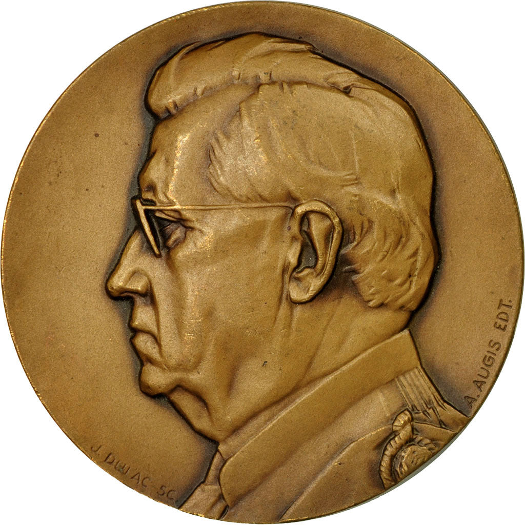 Frankreich, Medaille, Médecine, Professeur Henri Hermann, 1963, Dulac, VZ+