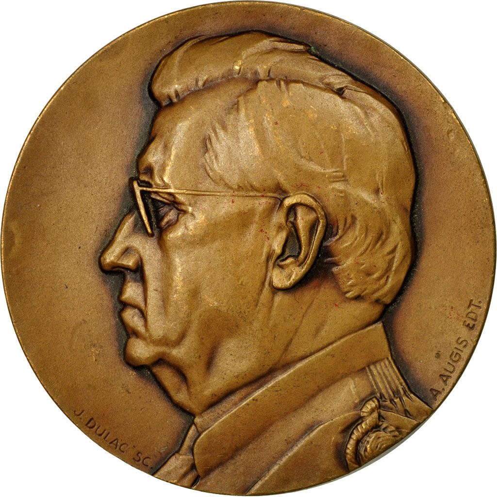 Frankreich, Medaille, Médecine, Professeur Henri Hermann, 1963, Dulac, VZ+