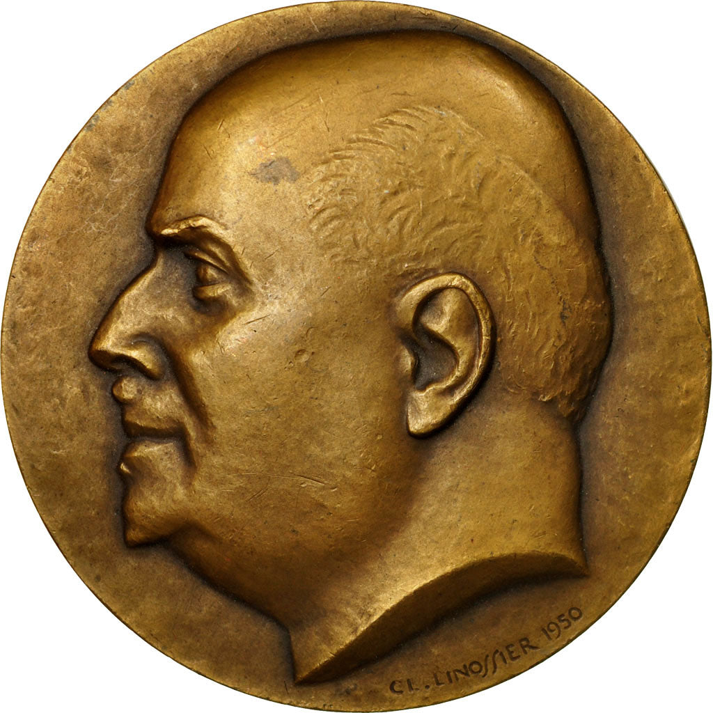 Frankreich, Medaille, Médecine, Professeur Mouriquand, Lyon, 1950, Linossier