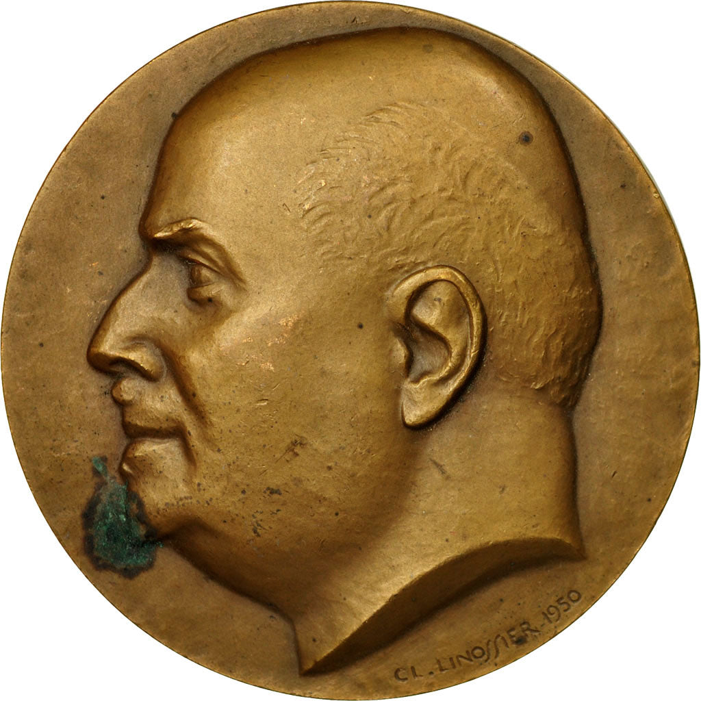 Frankreich, Medaille, Médecine, Professeur Mouriquand, Lyon, 1950, Linossier