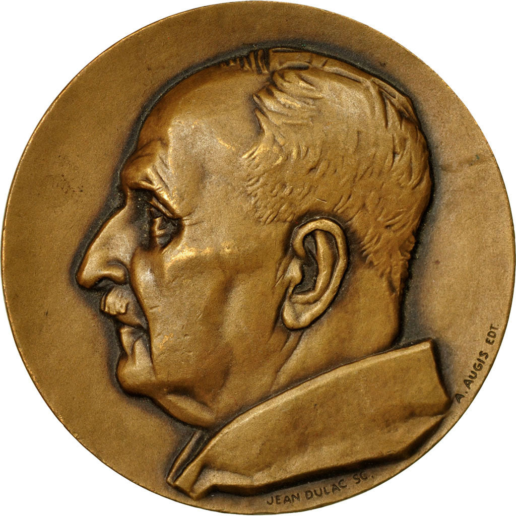 Frankreich, Medaille, Médecine, Professeur Maurice Guilleminet, 1962, Dulac