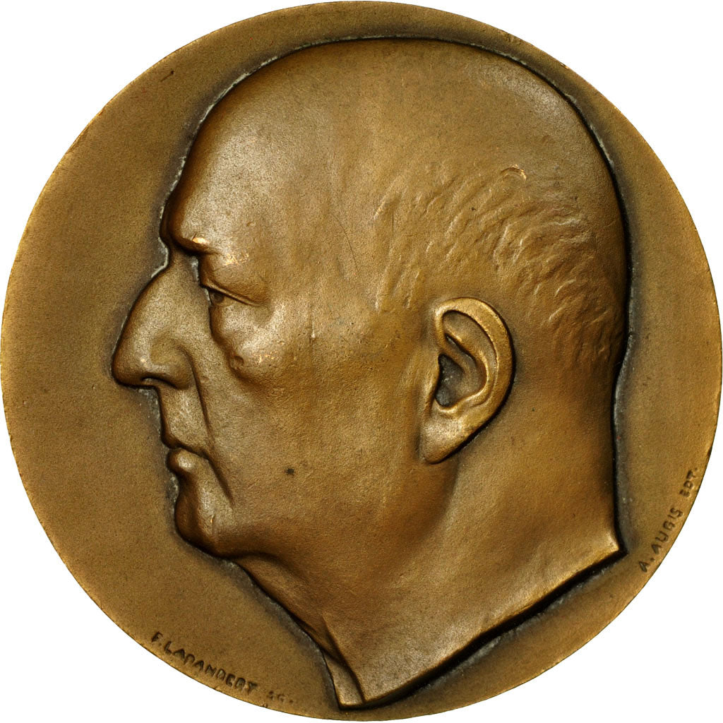 Frankreich, Medaille, Médecine, Professeur Joseph Martin, 1957, Lapandery, VZ