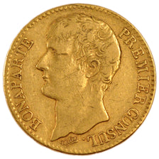 FRANCE, Napoléon I, 40 Francs, 1804, Paris, KM #652, AU(50-53), Gold, Gadoury #.