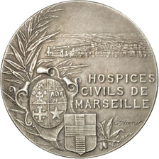 Francia, medaglia, Hospices Civils de Marseille, G.Martin, BB+, Argento