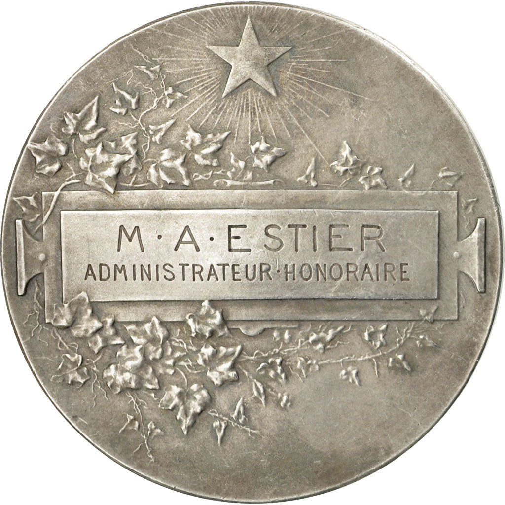 Francia, medaglia, Hospices Civils de Marseille, G.Martin, BB+, Argento