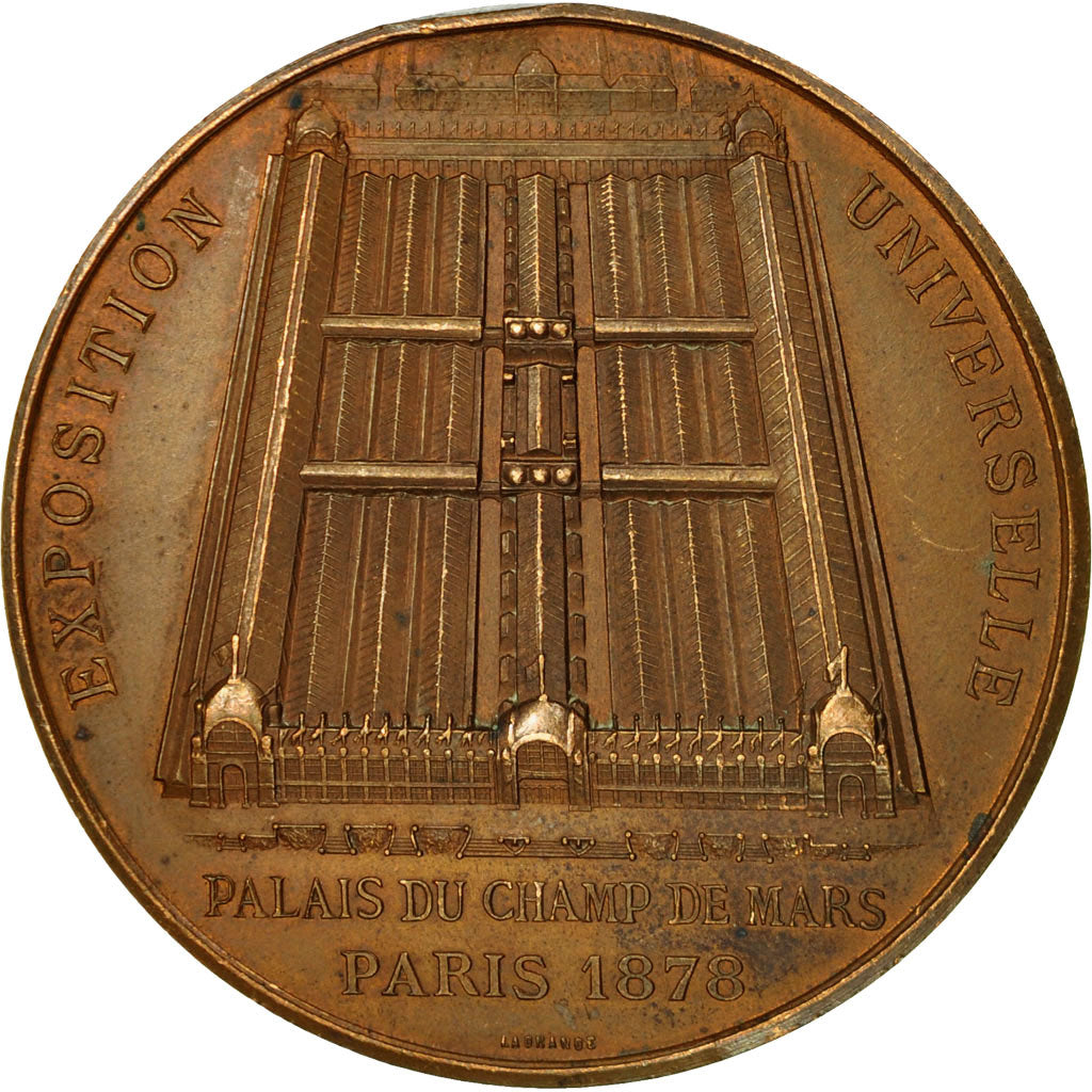 Frankreich, Medaille, Exposition universelle de Paris, 1878, Dubois.A, SS+