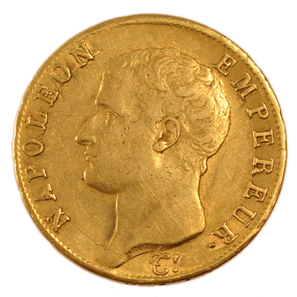 FRANCE, Napoléon I, 40 Francs, 1806, Paris, AU(50-53), Gold, Gadoury #1082, 1...