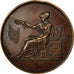 France, Medal, Caisse d'Epargne de Lyon, Soeur Vincent, Institutrice, 1883