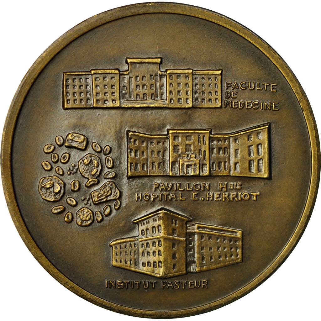 Frankreich, Medaille, Médecine, Professeur Pierre Croizat, Penin, VZ+, Bronze