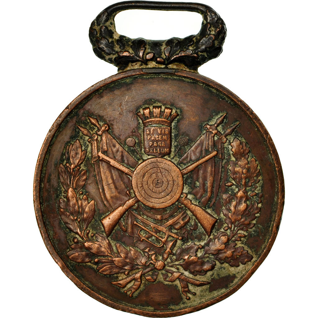 France, Medal, Concours, Société de Tir, VF(20-25), Copper