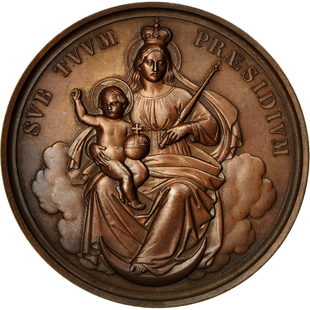 Vatican, Medal, Pie IX, Concile Oecuménique, 1869, Voigt, MS(63), Bronze
