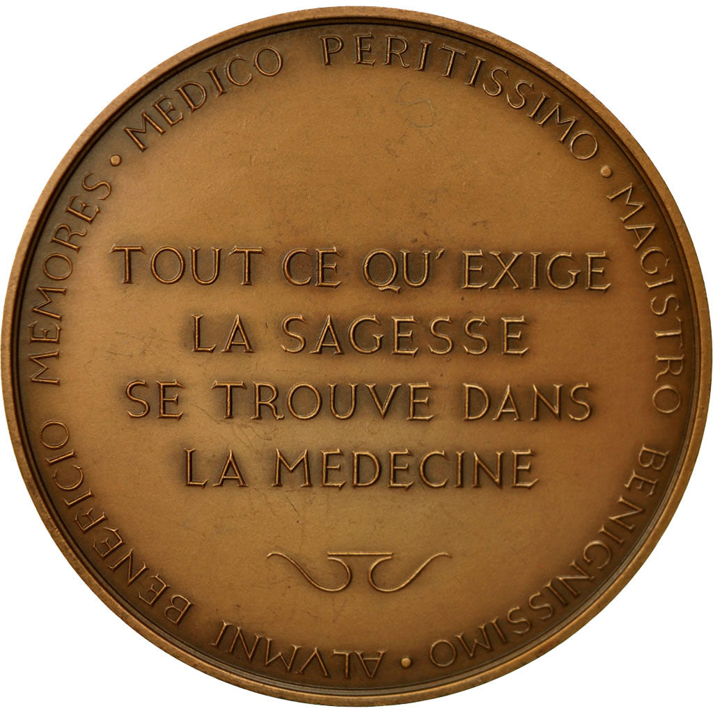 Frankrijk, Medaille, Médecine, Docteur René Puig, Perpignan, 1963, Paredes