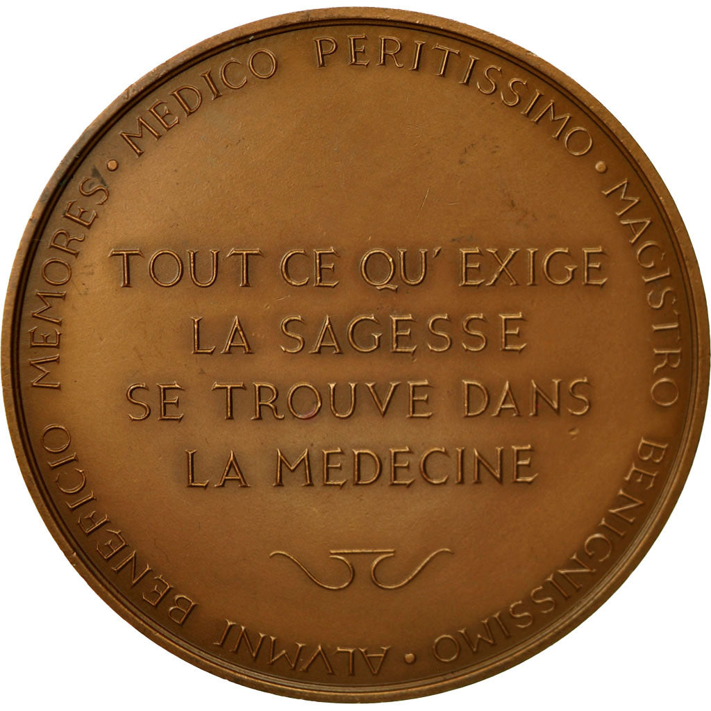 Frankrijk, Medaille, Médecine, Docteur René Puig, Perpignan, 1963, Paredes