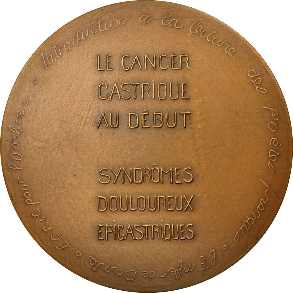 Francia, medalla, Médecine, Docteur René Albert Gutmann, Paris, 1950