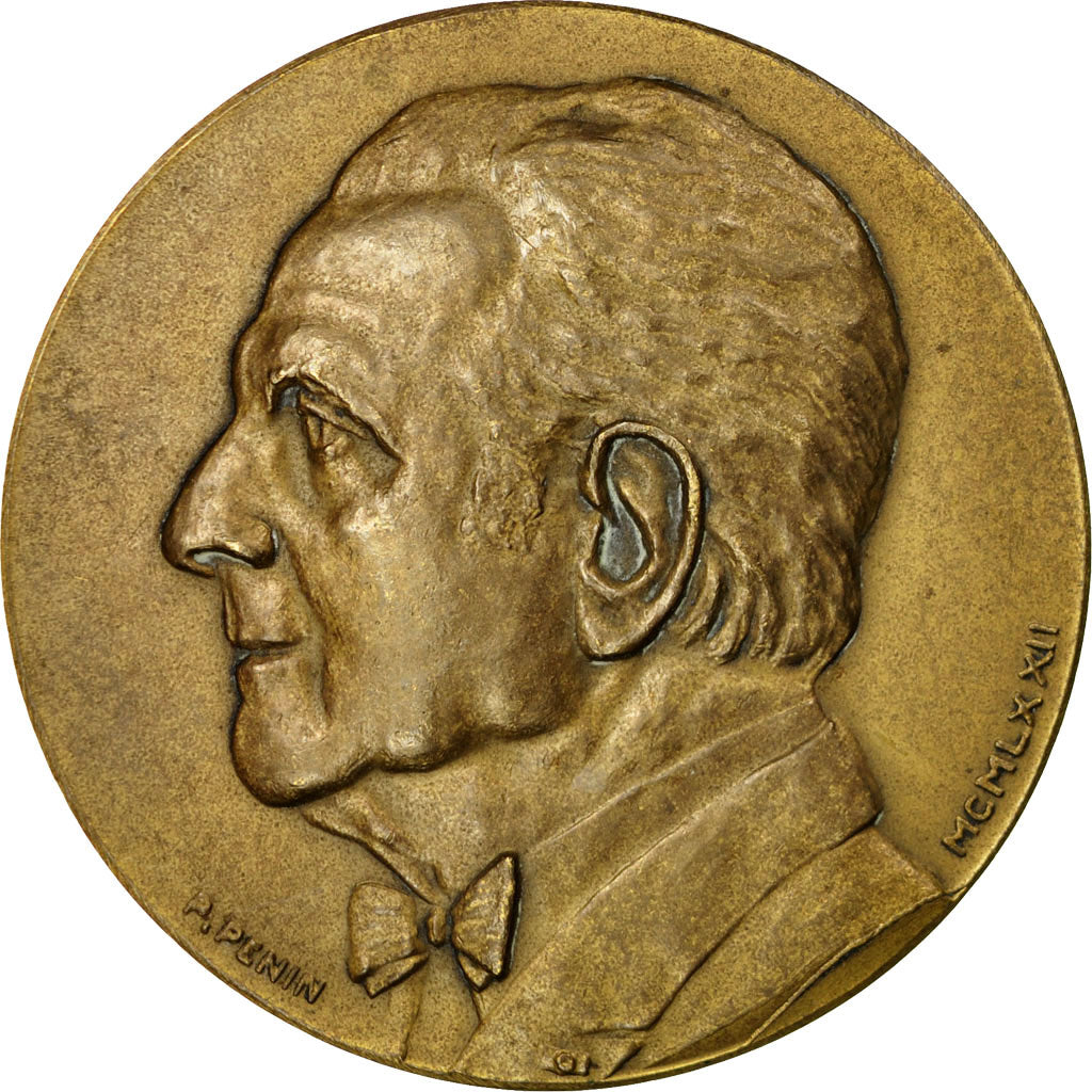 Frankreich, Medaille, Médecine, Professeur Pierre Mounier -Kuhn, 1972, Penin