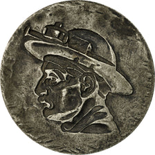 France, Medal, Le Mineur, AU(55-58), Silvered bronze