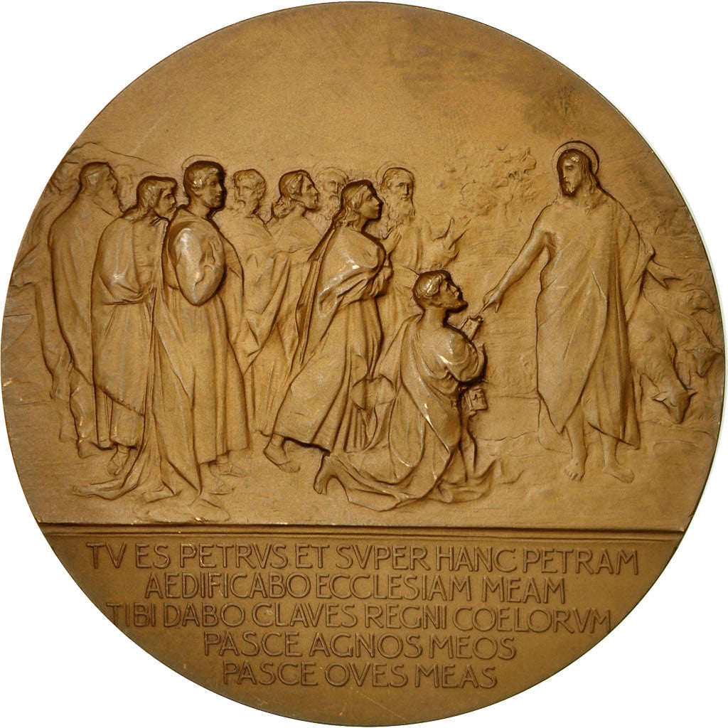 Vatican, Medal, Le Pape Benoit XV, Johnson, MS(60-62), Bronze
