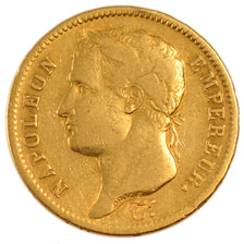 FRANCE, Napoléon I, 40 Francs, 1811, Paris, KM #696.1, EF(40-45), Gold, Gadoury 