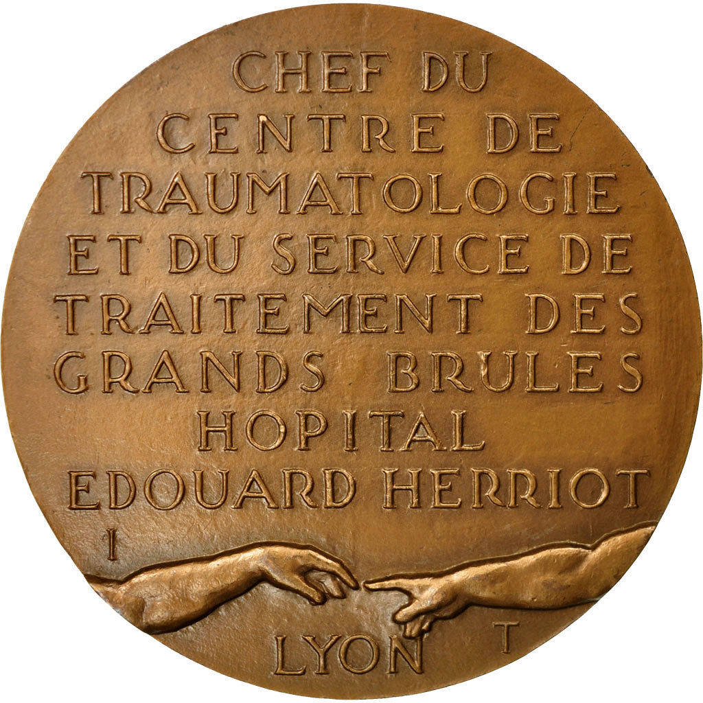 Frankrijk, Medaille, Médecine, Professeur Jean Creyssel, 1969, Renard, PR+
