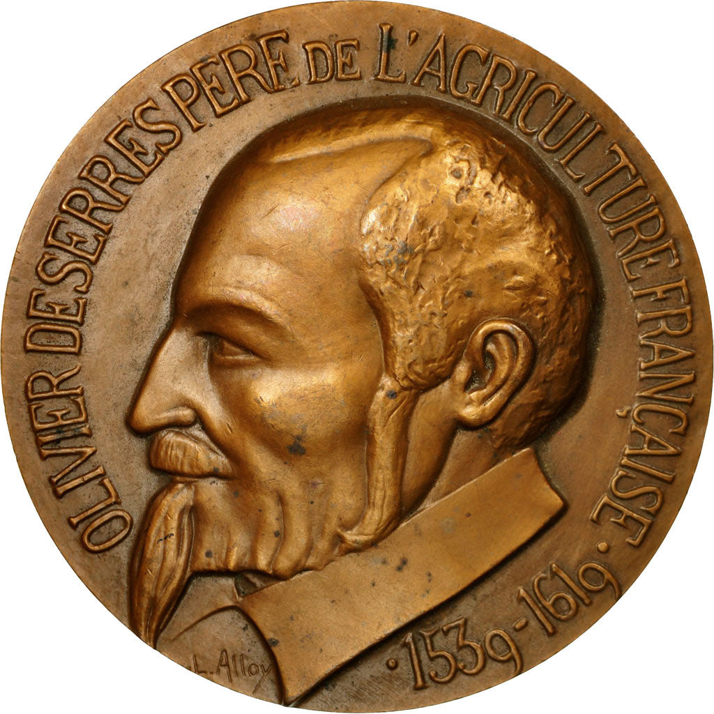Frankrijk, Medaille, Olivier de Serres, Chambre d'Agriculture de l'Isère