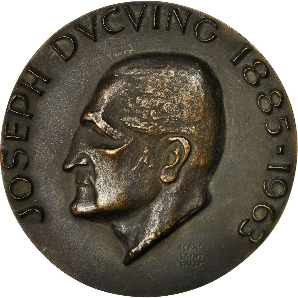 Francia, medalla, Médecine, Professeur Joseph Ducuing, 1963, Saint Saens, EBC