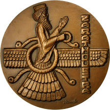 France, Medal, Mythologie, Prophète Zarathoustra, 1980, Douek, MS(60-62)