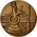 France, Medal, Mythologie, Prophète Zarathoustra, 1980, Douek, MS(60-62)