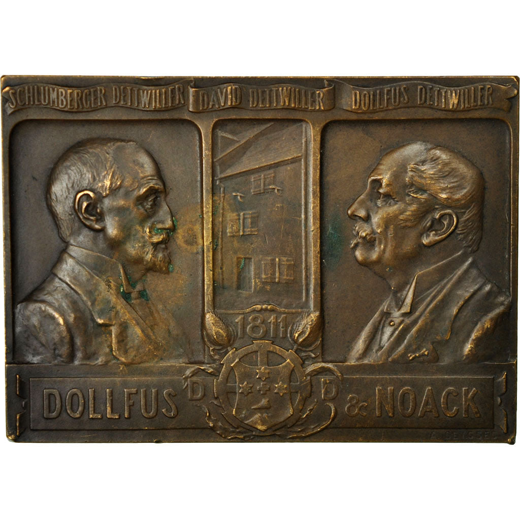 Frankreich, Medaille, Dollfus et Noack, Mulhouse-Belfort-Sausheim, 1911