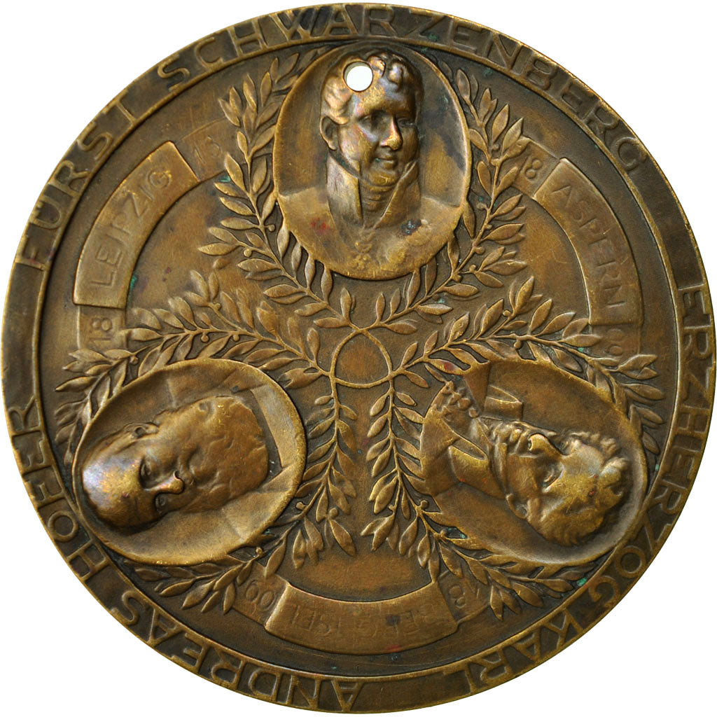 Austria, Medal, Centenaire des Guerres de Libération, Vienne, 1813, Tautenhayn