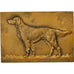 Frankreich, Medaille, Chien, Setter, Cariat, SS+, Bronze