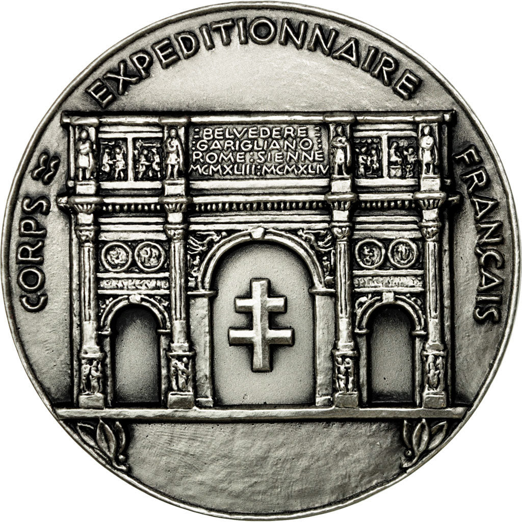 France, Medal, Seconde Guerre Mondiale, Corps Expéditionnaire Français