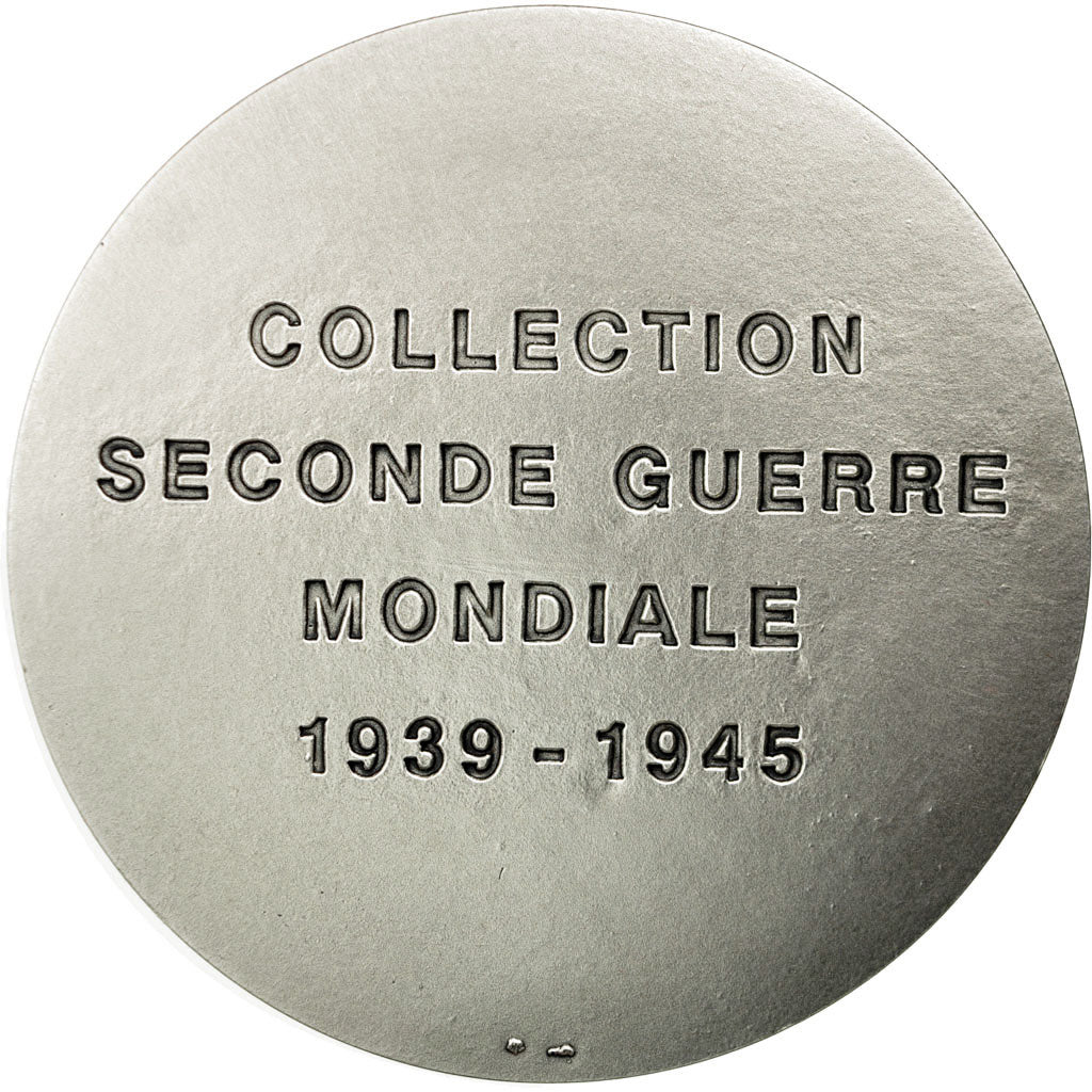 France, Medal, Seconde Guerre Mondiale, Général Koenig, De Jaeger, MS(65-70)