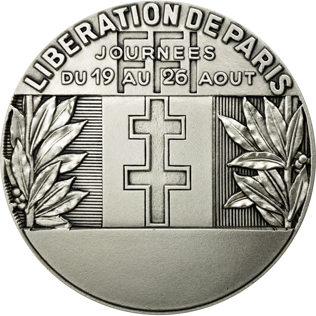 France, Medal, Seconde Guerre Mondiale, Libération de paris, MS(65-70)