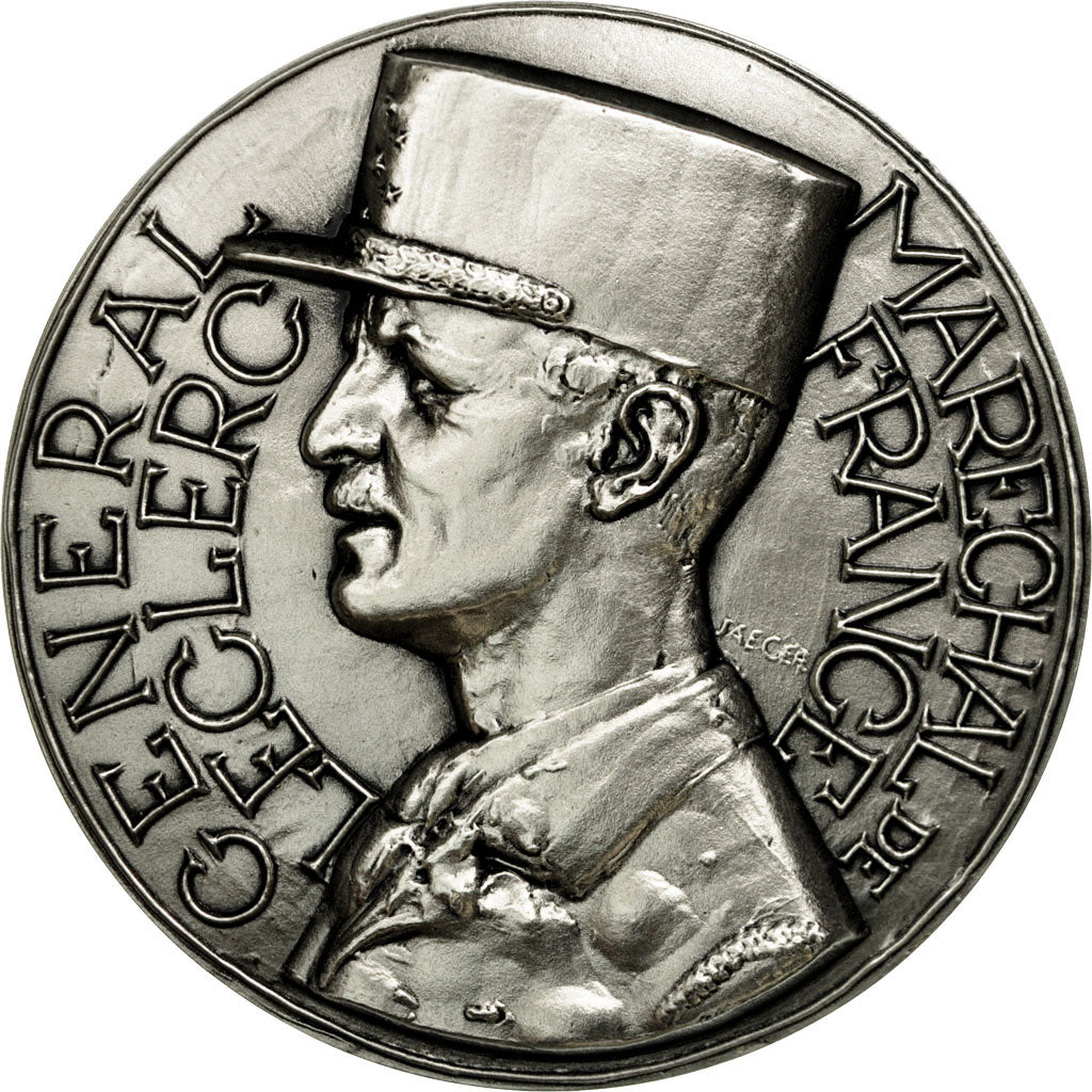 France, Medal, Collection Seconde Guerre Mondiale, Général Leclerc, De Jaeger