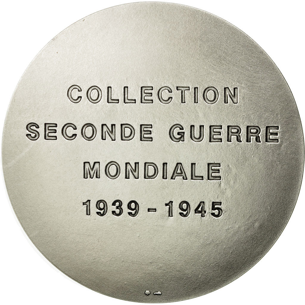 France, Medal, Seconde Guerre Mondiale, Allemands Chassés d'Afrique, MS(65-70)