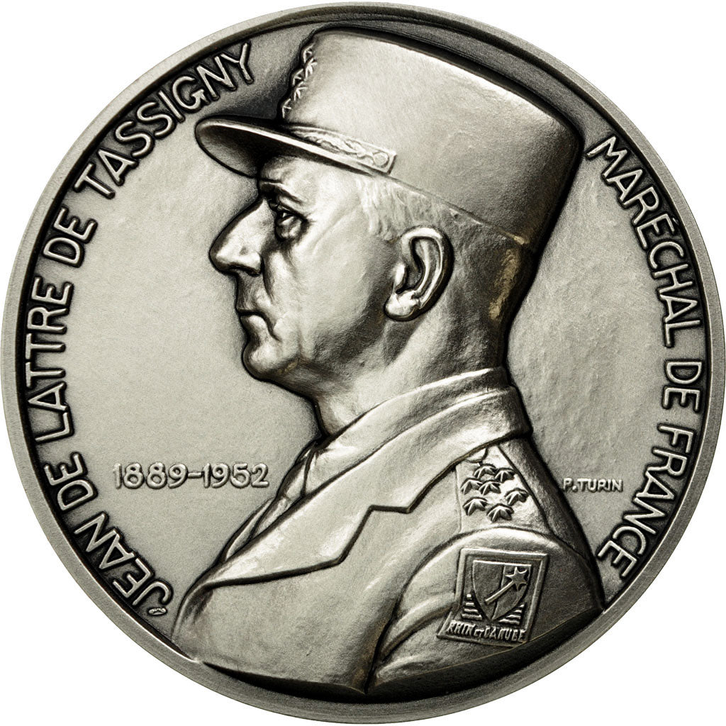 France, Médaille, Seconde Guerre Mondiale, Jean De Lattre de Tassigny, Turin